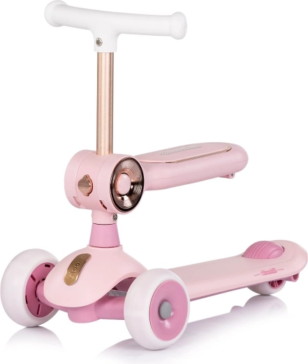 2-en-1 : trottinette et porteur en un seul produit