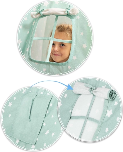 Fenêtre avec store pour la lumière et la ventilation