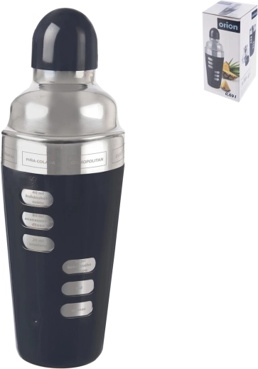 Shaker en acier inoxydable avec recettes 0,69 l