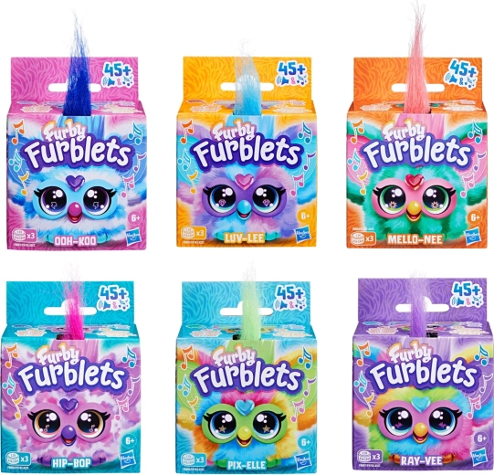 Hasbro Furby Furblets peluche interactive assortie
