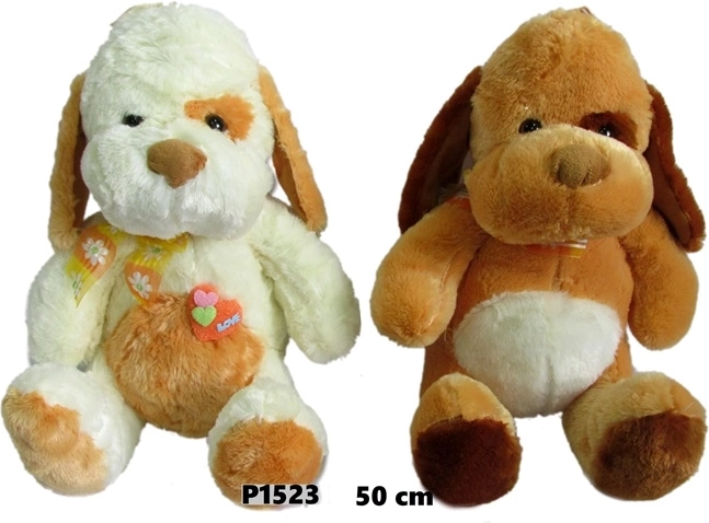 Chien en peluche 55 cm