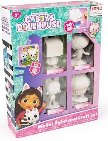 Spin Master Gabby’s Dollhouse kit créatif de peinture de figurines