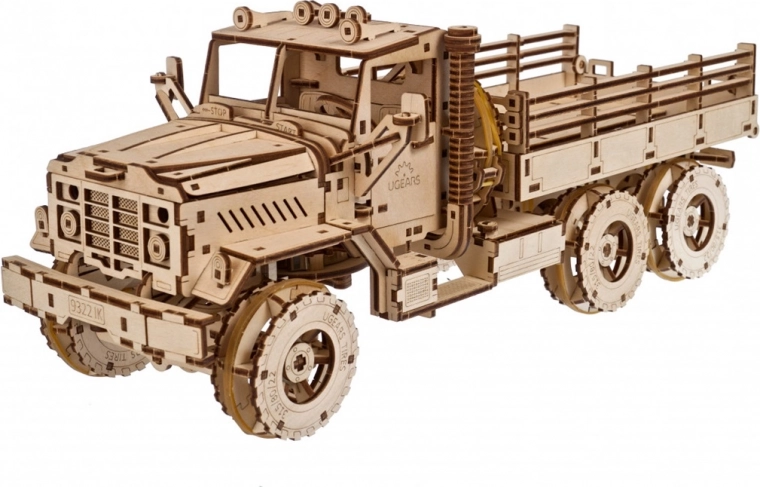 Puzzle mécanique 3D en bois UGEARS Camion Cargo