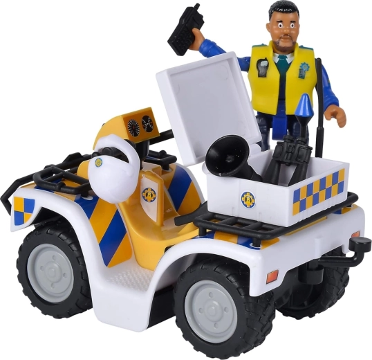 Quad de police pour des interventions pleines d