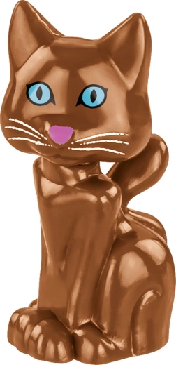 Adorable figurine de chat incluse dans le diorama