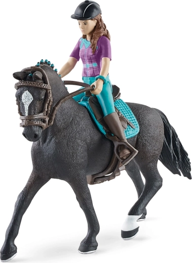 Schleich Horse Club Lisa avec son cheval Storm