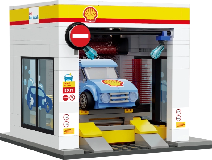 Détails de lavage réalistes