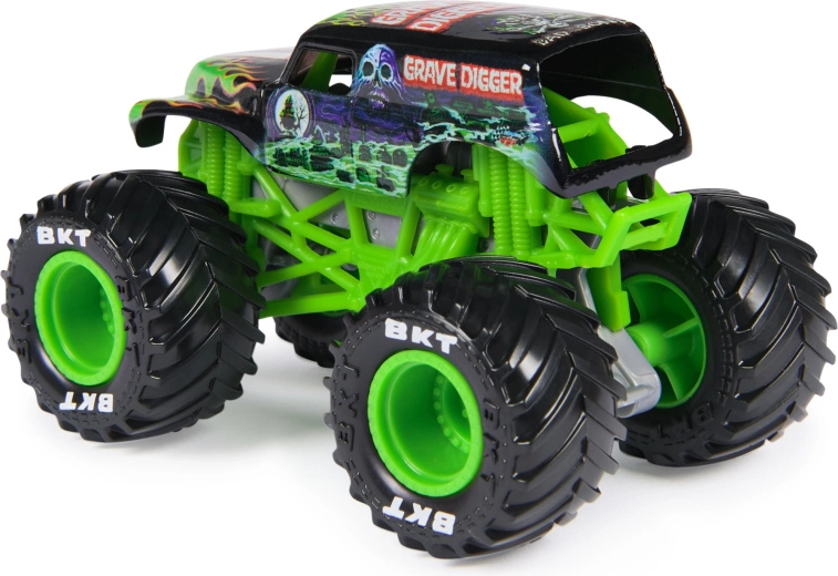 Carrosserie en métal et look authentique de Grave Digger