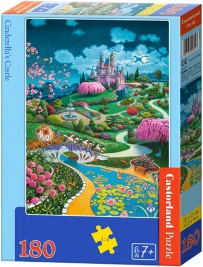 Puzzle Castorland Le château de Cendrillon, 180 pièces