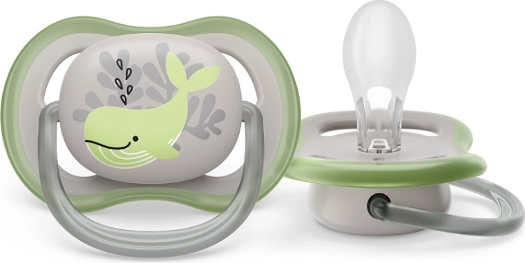 Sucette PHILIPS AVENT Ultra Air motif baleine 6–18 mois, 1 pièce