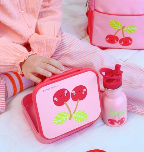 Design assorti avec motif de cerises