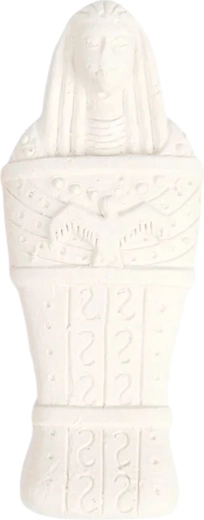 Découvre une figurine égyptienne cachée