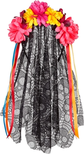 Souza! jupe d’Halloween pour enfants avec voile Marisol, pour enfants de 5 à 7 ans