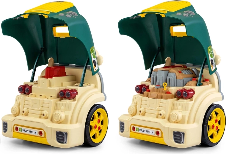 Espace de rangement pour petits objets et outils