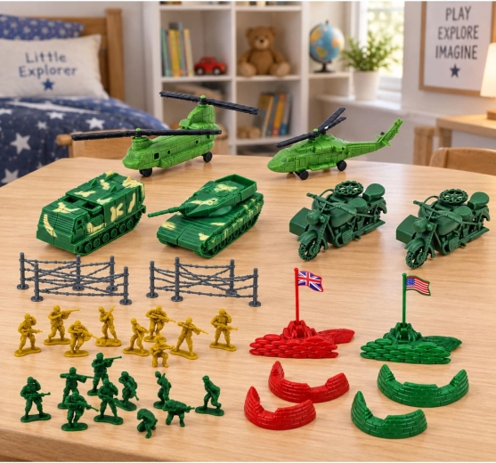 121 pièces pour un jeu varié
