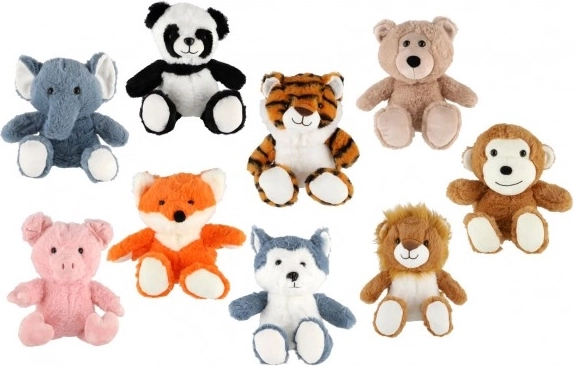 Animal en peluche 28 cm différentes sortes