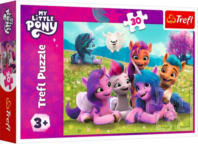 Puzzle Petits poneys amicaux My Little Pony 30 pièces
