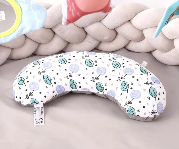 Soutien au tummy time avec coussinet moelleux