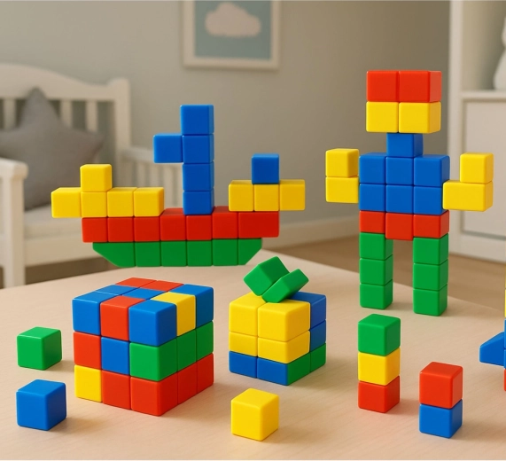 Blocs sûrs et colorés