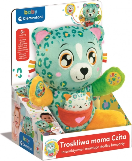 Troskliwa Mama Czita peluche interactive pour bébés BABY CLEMENTONI