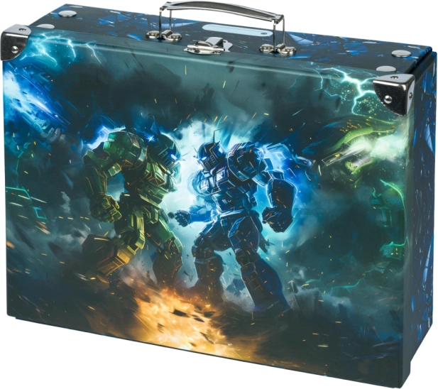 Valisette scolaire pliable Robots