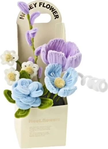 Kit DIY créatif pour fabriquer un bouquet de fleurs pour enfants