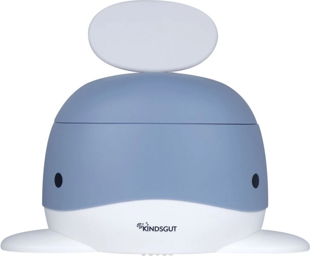Pot pour enfants Kindsgut baleine bleu pigeon - 1 pièce