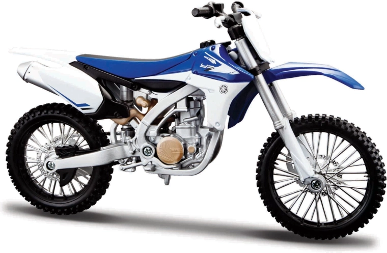 Moto miniature Maisto Yamaha YZ450F 2013 1:12