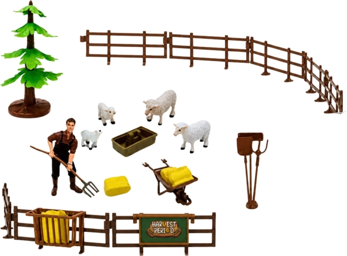 Figurines d’animaux et accessoires pour un jeu réaliste