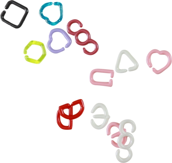 Mélange coloré de formes pour créer et trier