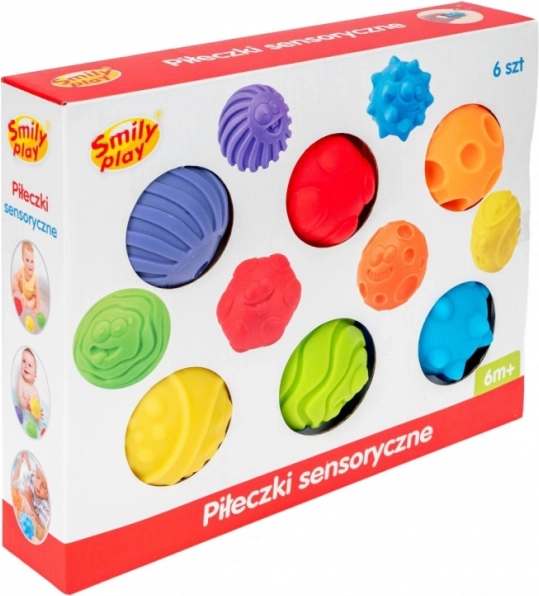 Balles sensorielles colorées pour enfants