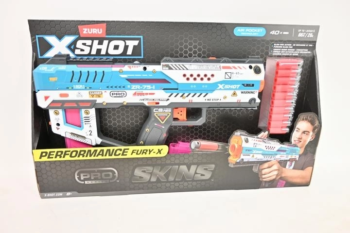 Zuru X-shot Skins Fury X pour le tir de fléchettes courtes