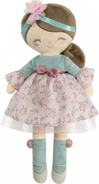 DeCuevas 20045 Poupée en peluche PROVENZA - 36 cm avec berceau