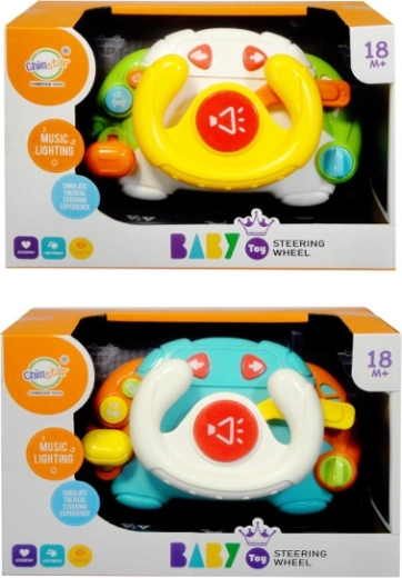 Volant interactif pour enfants avec lumières et sons