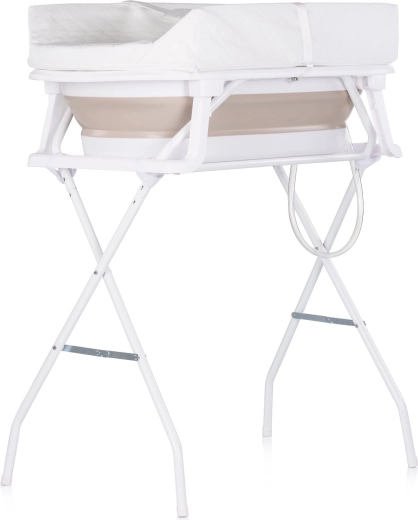Baignoire Chipolino Sonata avec matelas à langer et support latte