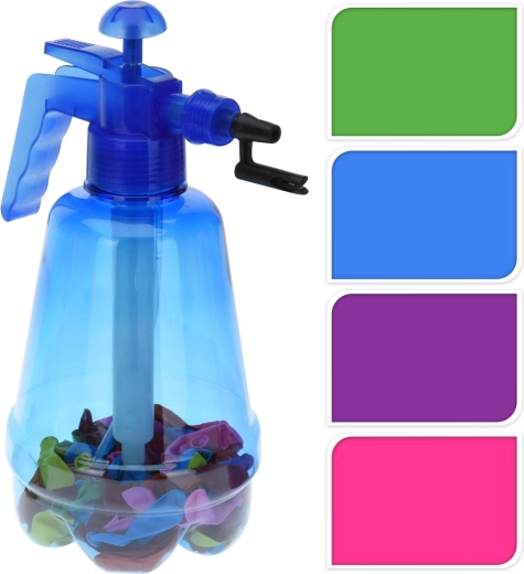 Pompe portable pour bombes à eau 1,7 L avec 100 ballons