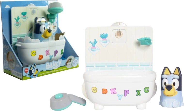TOMY Toomies Bluey bain dans la baignoire