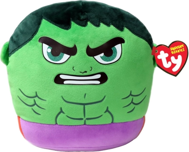 Ty Marvel Hulk Squishy Beanie coussin en peluche 35 cm