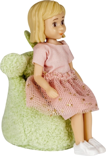 Pouf confortable pour maison de poupées