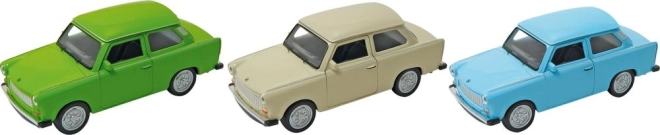 Voiture à rétrofriction Trabant 601 beige