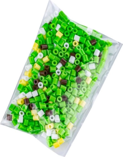 Perles colorées pour un assemblage précis du motif