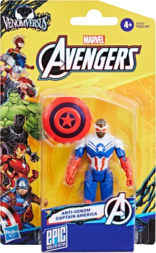 Hasbro Avengers figurine Captain America Anti-Venom 10 cm