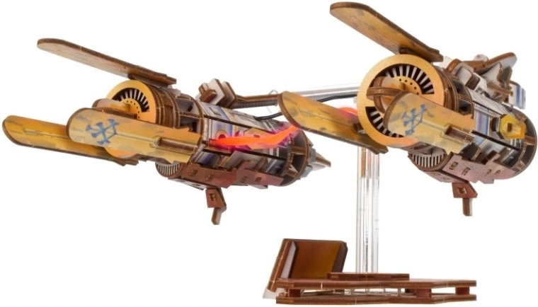 Support cinétique avec effet de vol