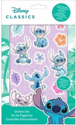Stitch – lot de 100 autocollants