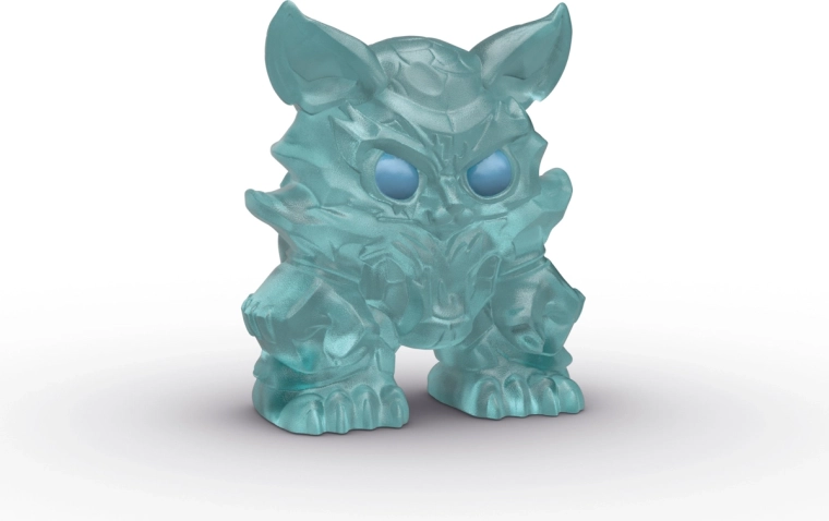 Mini-figurine transparente prête pour l’action