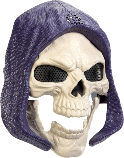 Look emblématique de Skeletor avec capuche