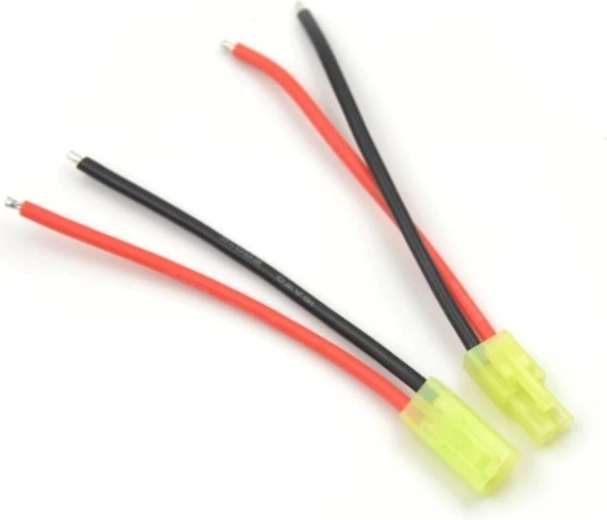 Fils repérés par couleur pour la bonne polarité