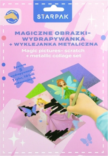 Set à gratter princesses pour enfants