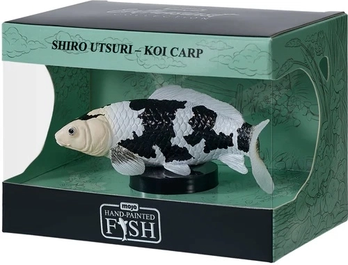 Figurine Mojo carpe koi shiro utsuri en boîte - 1 pièce
