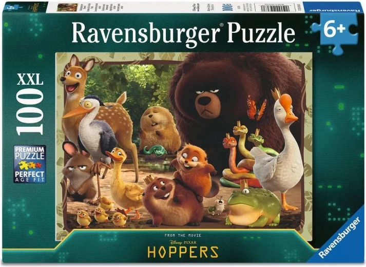 Puzzle Ravensburger Une escapade dans la nature sauvage XXL, 100 pièces